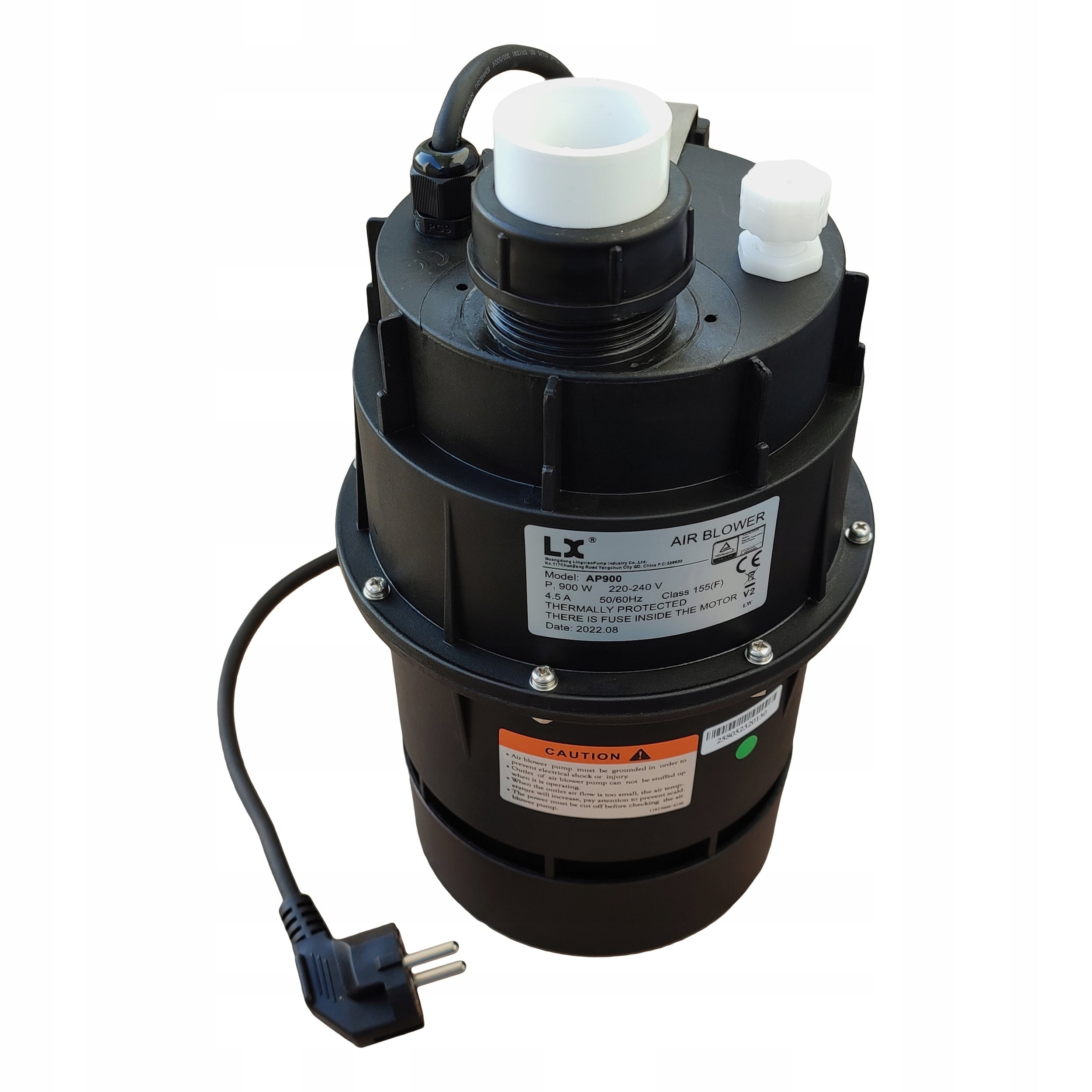 2dc4b34e30ab9cbe80083b0e2a9db620.jpg Mocna Dmuchawa 900W Pompa powietrzna AP-900 do SPA - obrazek 1