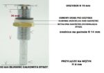 METALOWA dysza powietrzna powietrza do wanny MOCNA na wężyk fi 8 mm - obrazek 4