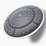 Deszczownica deszczownia natrysk do kabin prysznicowych fi 24 cm/240 mm