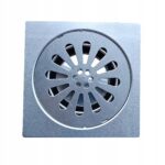 Kratka ściekowa do garażu kotłowni łazienki prysznica podłogowa 150x150 mm