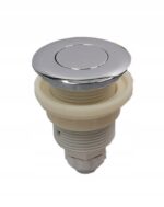 PRZYCISK PNEUMATYCZNY wyłącznik do młynka pompy włącznik chrom płaski P4