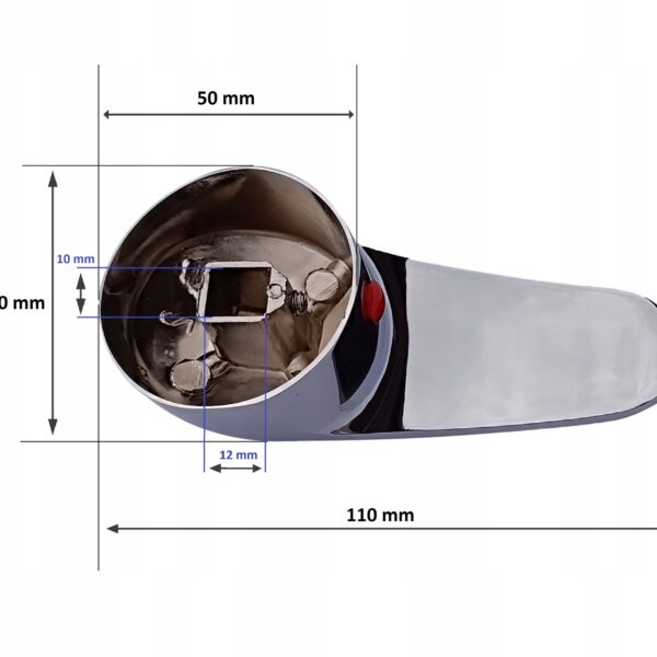 Uchwyt do mieszacza kabiny rączka metalowa do baterii natryskowej K25
