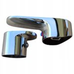 2 pokrętła do kabiny wanny do mieszacza +przełącznika funkcji metalowe 100% - obrazek 4