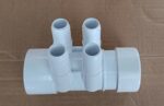 Rozdzielacz dystrybutor wody do dysz wanny jacuzzi balii na 4 porty 48 mm - obrazek 2