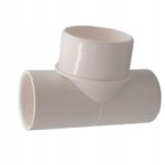 Trójnik trojak PVC redukcyjny do pompy wody 32/50/32 mm