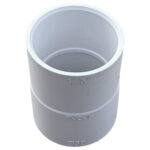 Mufa złączka przejściowa PVC z 48 na 50 mm wymiar europejski na USA/Chiński