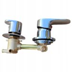 BATERIA 3 funkcje 9 cm/90 mm MIESZACZ do kabiny prysznicowej hydromasażem - obrazek 3