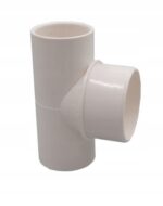 Trójnik trojak PVC redukcyjny do pompy wody 32/50/32 mm - obrazek 2