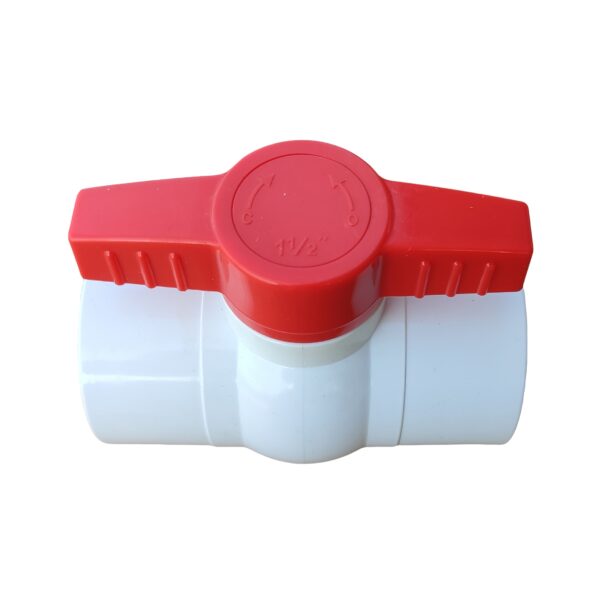 Zawór kulowy PVC 1,5" fi 48 mm rozmiar chiński USA do wanien jacuzzi spa