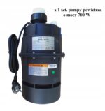 MEGA ZESTAW 14 dysz pompa powietrza 700 W do montażu bąbelków balii wannie - obrazek 2