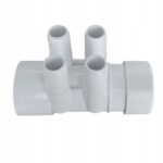 Rozdzielacz dystrybutor wody do dysz wanny jacuzzi balii na 4 porty 48 mm