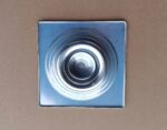 Kratka ściekowa odpływowa drenażowa 15x15 cm metalowa prosta z syfonem - obrazek 4