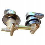 BATERIA 3 funkcje 14,5 cm/145 mm MIESZACZ kabiny prysznicowej hydromasażem - obrazek 4