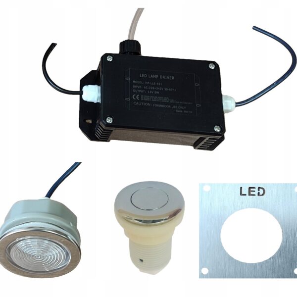 Sterownik LED światło oświetlenie podwodne wielokolorowe do wanny balii spa